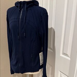 Lululemon Navy Blue Hooded Jacket